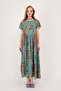 Women's Ethnic Pattern Loose Dress - 5