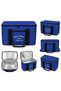 40 Lt Thermos Bag – Thermal Insulated Cooler Bag, Double Zipper, Front Pocket, Carrying Handle, Cold & Hot Preservation Picnic Camping Beach Bag