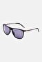 Men SF9381 Aviator Sunglasses, Black - 3
