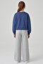 Girl's Single Ribbed Wide-Leg Pants - 4