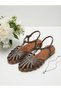Kemal Aygün-Mammamia Genuine Leather Women's Sandals - 4