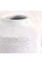 Sandrine Ceramic Vase 22x22x20cm- White - 2