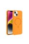 iPhone 13 Case Magsafe Supported Soft Silicone with Camera Protection Gzst - 2