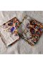 Handmade Needlework Writing, Scarf, Yemeni, Mevlit Cover, Head Cover, 4 Sides Embroidered, 100% Cotton, 100*100cm - 8