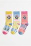 Licensed Minnie Mouse Women's Socks 3-Pack Adult Cotton Socks Daily Socks Gift Socks Mn22713