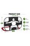 Football Pop-Up Target Goal 2-in-1 Training Net | Portable Soccer Goal & Shooting Target | 110 x 80 cm - 4