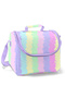 Pastel Color Striped Five Compartment 3-Piece School Bag Set 04598 - 4