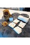 Newborn Gift Set - 7 Pieces with Special Box - Plush Toy - Brown Shoes - Muslin Blanket - Unisex