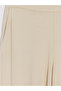 Beige Plus Size Soft Touch Women's Sweatpants - 3