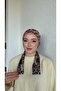 Coffee Shades Leopard Twill Cheesecloth Scarf Bonnet - Non-Slip Anti-Sweat (Non-Slip) - 2
