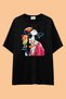 Funny Mood Animals T-Shirt |   Unisex 100% Cotton Black & White Animal Print Special Design Tee