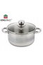 Vas cu capac 24cm KH-4331 6L - 5