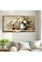 Signtouch Vintage Still Life Canvas Wall Art 60x80 cm With Outer Frame - 2