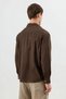 Brown Cotton Relax Fit Men's Shirt - 2