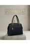 Mother Women's Geometric Embroidered Hand and Shoulder Bag with 2 Compartments, Removable Long Strap and Back Pocket - 6
