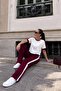 Women's Soft Textured Crew Neck Sweatshirt Set - 6
