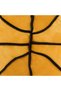 Basketball Ball Figured Pillow Plush Basketball Ball - Orange - 32X32 cm - 4