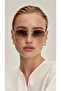 Marla Brown Oval Women's Sunglasses |   52 with Additional Protection and Uv400 Protection