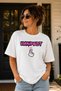 Manifest Text Printed T-Shirt, 100% Cotton Unisex Oversize Cotton White T-Shirt, Crew Neck T-Shirt - 2