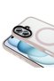 iPhone 16 Plus Case Magsafe Supported Camera Raised Matte Anti-Fingerprint Silicone Omsy - 6