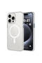 iPhone 15 Pro Max Case Magsafe Supported Camera Raised Matte Anti-Fingerprint Silicone Senk - 5
