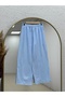 Ayhan Bağlamalı Muslin Set-As521 Baby Blue - 7