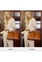 Women Genuine Leather Purses and Handbags Satchel Tote Shoulder Bag
