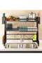 2-Tier Over The Sink Dish Drying Rack, Kitchen Large Dish Drying Rack Over The Sink, Suitable for Most Sinks, Effective Dish Drying, Kitchen Drying Rack - 3