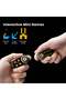 LOOPDOT (Aluminum Gray) EDC Flashlight, Pixel Display LED Flashlight, 400 Lumens, 100m Beam Fidget Light with Dial, for Everyday Carry, Fidgeting, Camping - 5