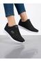 Women's Black Sneaker Ultra Light Orthopedic Sole Walking Shoes - 3