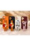 İPHONE 16 UYUMLU 3D FİGÜRLÜ STANDLI TELEFON KILIF - 3
