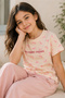 Girls Printed T-Shirt Short Sleeves