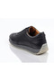 Genuine Leather Thermoactive Sole Top Quality Odorless Black Sneaker Men's Sports Shoes Te0104 - 2