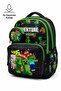 Set of 4, Boy's Patterned Primary School School Bag + Lunch Box + Pen Holder + Eraser Holder - 3