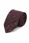 Burgundy Classic Linen Tie Kk13850 - 5