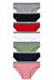 Women's Panties 7 Pack Lycra Cotton Mixcolor - 2