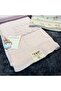 2-Piece Baby Blanket Set - 100% Natural Cotton Muslin & Wool - Pink - 85*95cm - 3