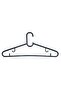 Plastic Hanger 5 Pcs Set, Non-Slip Clothes Hangers for Wardrobe, Closet Storage & Space-Saving Organization - 2