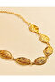 Women Gold Embellished Necklace - 3