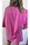 100% Cotton Premium Design Oversize T-Shirt Pink Sausage Dog Ladybug Leopard Mickey Lobster - 2
