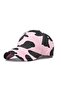 Cow Pattern Women's Hat Adjustable Baseball Cap Pink Black Sports Casual Unisex - 5