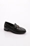 2455212K Women's Leather Loafer Shoes - 5