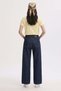 Women's Stoned Front Palazzo Jean Trousers - Blue Rins Y. - 2