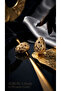Weave Patterned Drop Design Gold Color 316L Steel Women Earrings - 8