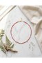 Ceramic Bead Women's Necklace with Evil Eye Bead Detail Red Vintage Jewelry - 4