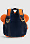 Kindergarten and Daycare Bag with Bungle Monkey Figure - Adorable Daily Children's Backpack - 2