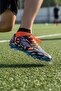 Turf Field Professional Cleats Soccer Sneakers with Patterned Socks - 2