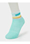 Pack of 5 - Girls Striped Cotton Blend Socks - 4