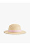 Ribbon Detailed Straw Hat
