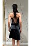 2-Piece Silky Satin Lace Nightgown Robe Set Bridal Bundle Dowry Nightgown Back Cross Tie Detail Robe Sleeve Lace - 2
